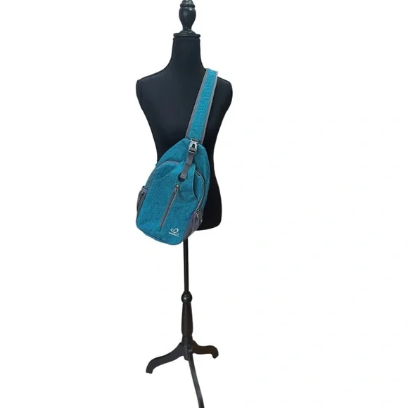 WATERFLY Urban Elite Comfortable Crossbody Bag Orgaization Net Slip Pockets NWOT - Picture 1 of 4